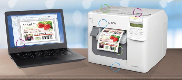 Epson TM-C3500 Renkli Barkod Yazıcı